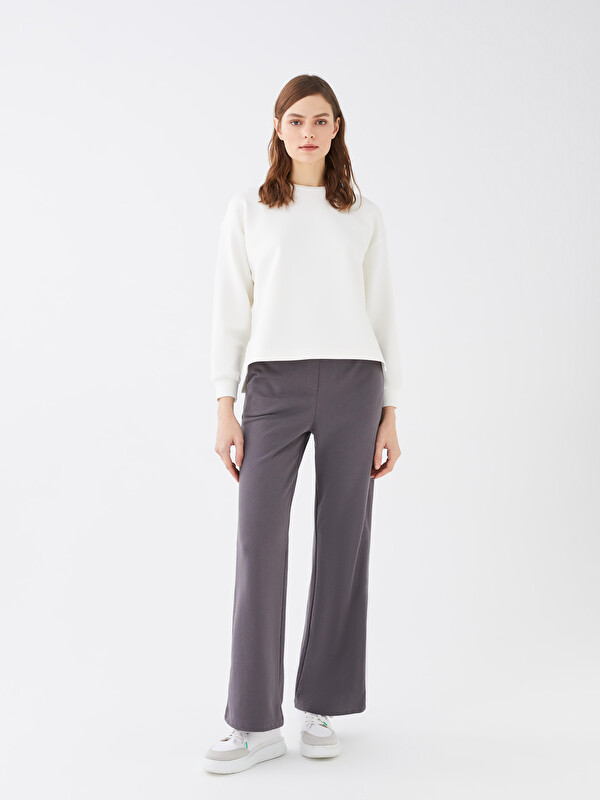 LCW Vision High Waisted Slim Fit Women's Trousers