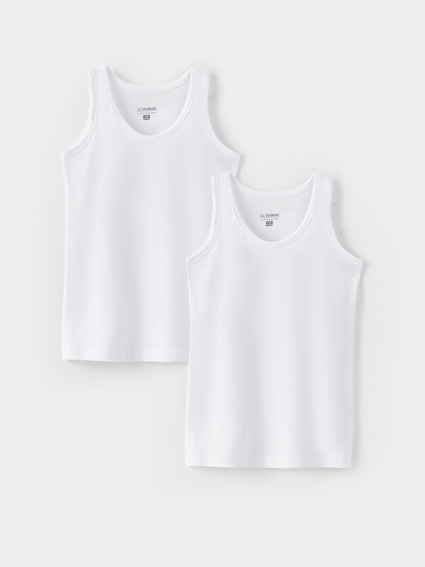 LCW Kids Crew Neck Basic Boy Athlete 2 Pack