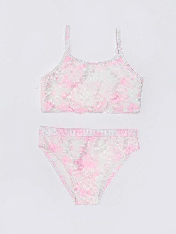 LCW Kids Batik Desenli Kız Çocuk Bikini