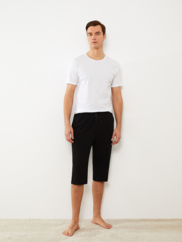 LC WAIKIKI Standard Fit Men's Pyjama Bottom Shorts