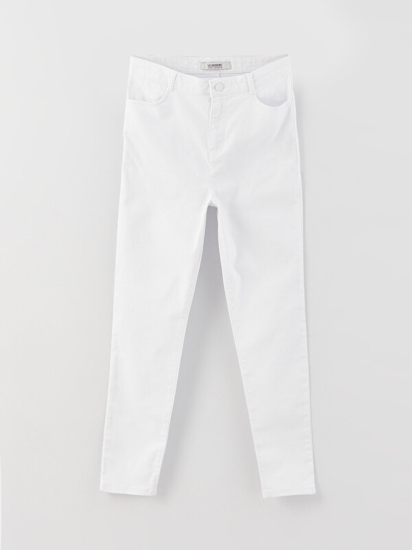LCW Kids Pantalon Basique en Gabardine pour Fille