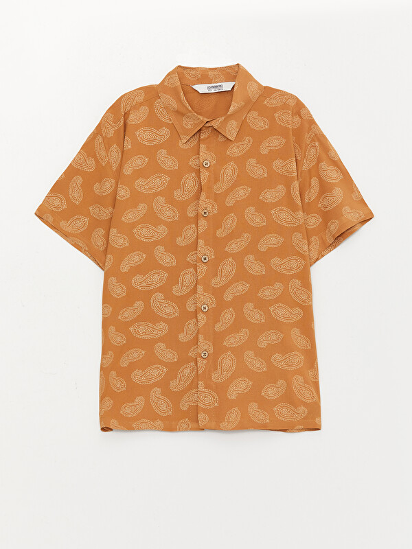 LCW Kids Chemise À Motifs Coupe Décontractée pour Garçons