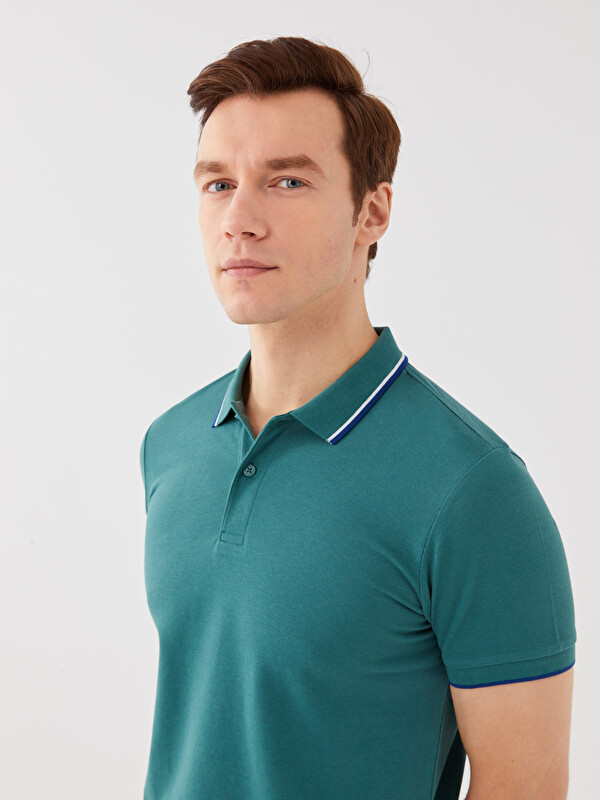 LCWAIKIKI Classic Polo Yaka Kısa Kollu Pike Erkek Tişört