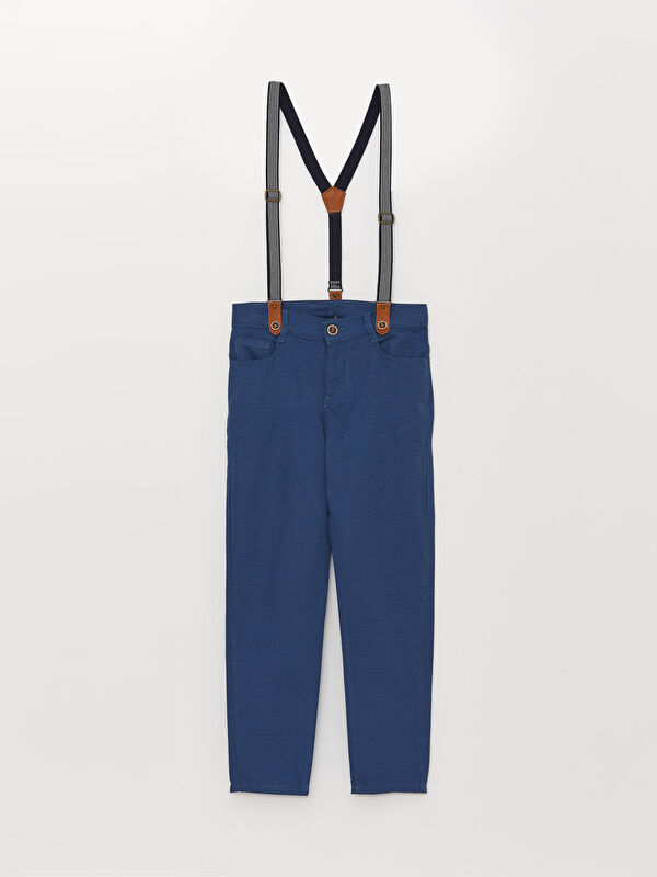 LCW Kids Boys' Trousers with Adjustable Elastic Waist