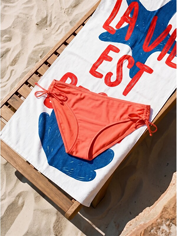LCW DREAM Düz Bağlama Detaylı Kadın Bikini Alt