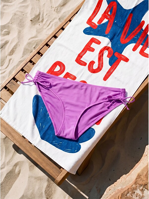 LCW DREAM Düz Bağlama Detaylı Kadın Bikini Alt