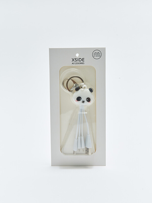 LCW JOY Panda Anahtarlıklı Çoklu Şarj Kablosu - S39786Z8-M0T | LCW