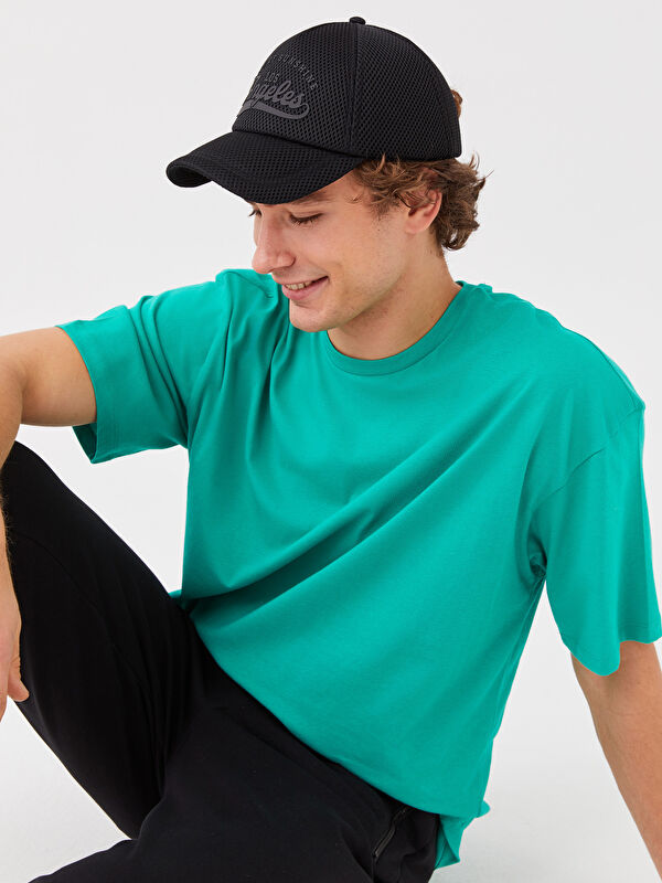 XSIDE Crew Neck Jersey Men's T-Shirt -S3DL50Z8-SMC - LC Waikiki