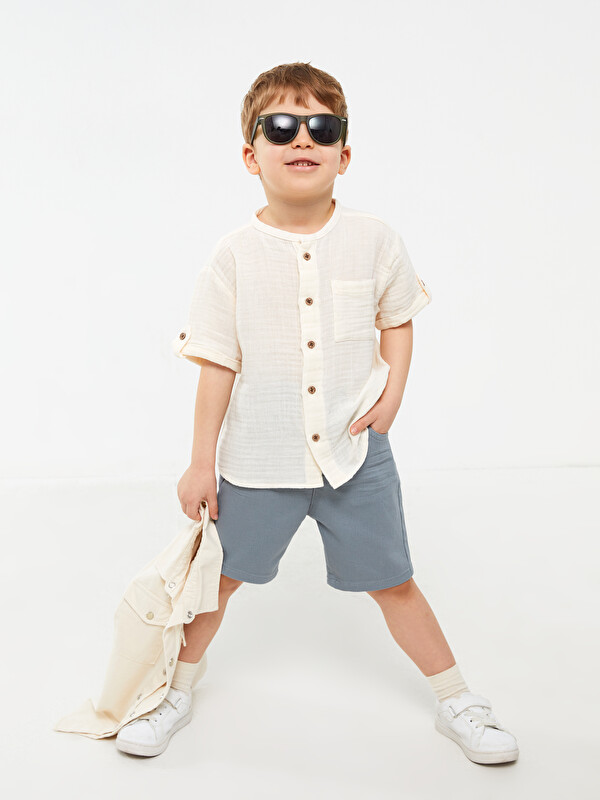 LCW baby Short en jean basique pour garçons