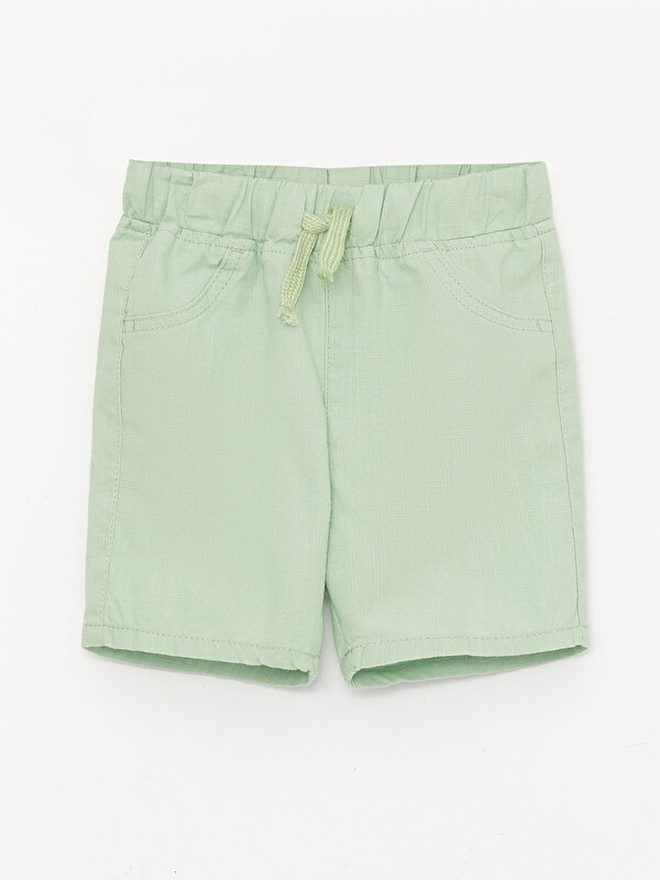 LCW baby Shorts Basique pour Bébé Garçons à Taille Élastiquée