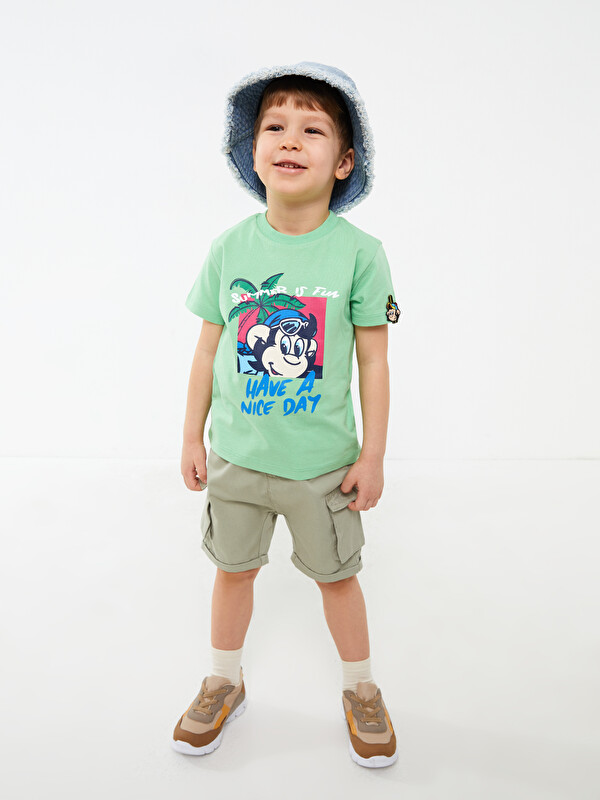 LCW baby Short Basique en Gabardine pour Bébé Garçon