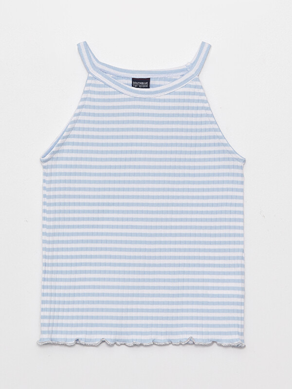 SOUTHBLUE Débardeur Rayé Pour Filles À Col Halter