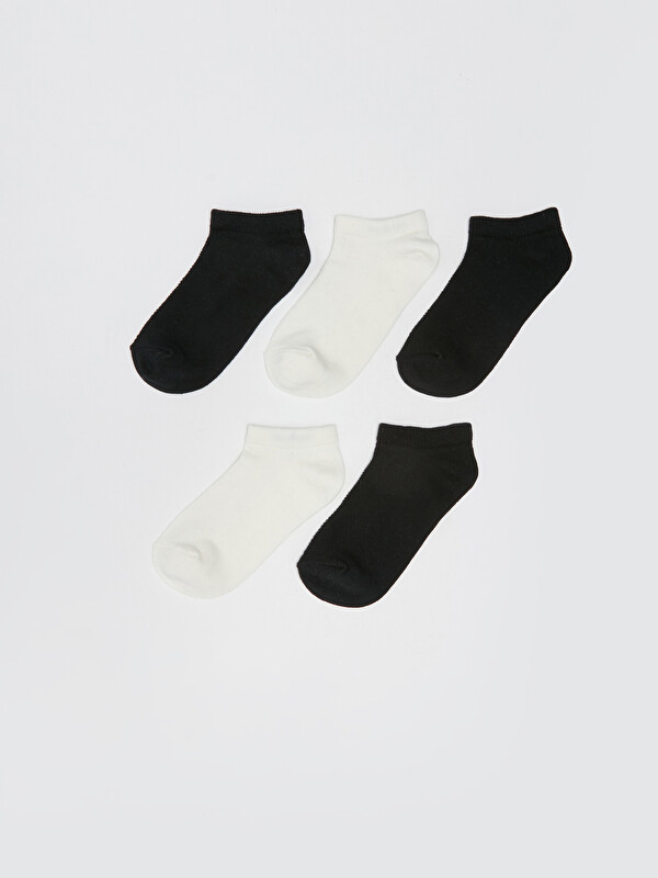LCW Kids Basic Boys' Trainer Socks 5 Pack