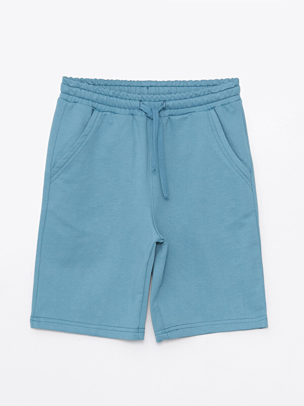 LCW Kids Elastic Waist Basic Boys' Roller Shorts