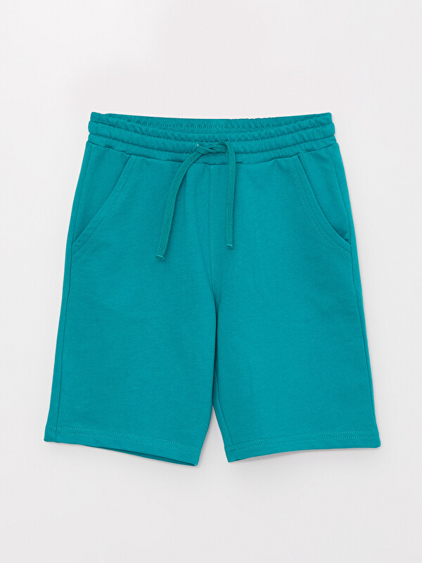 LCW Kids Elastic Waist Basic Boys' Roller Shorts