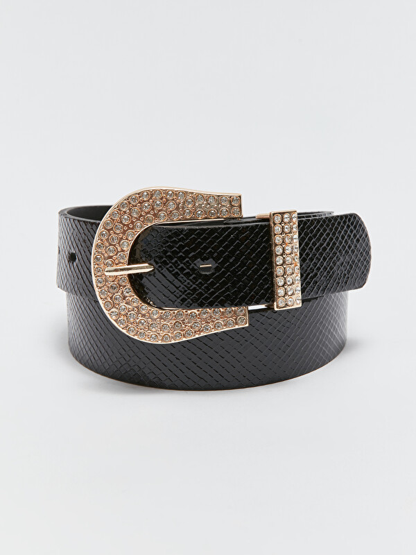 LCW ACCESSORIES Faux Leather Women's Belt