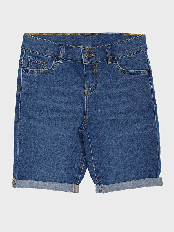 LCW Kids Basic Boys' Denim Shorts