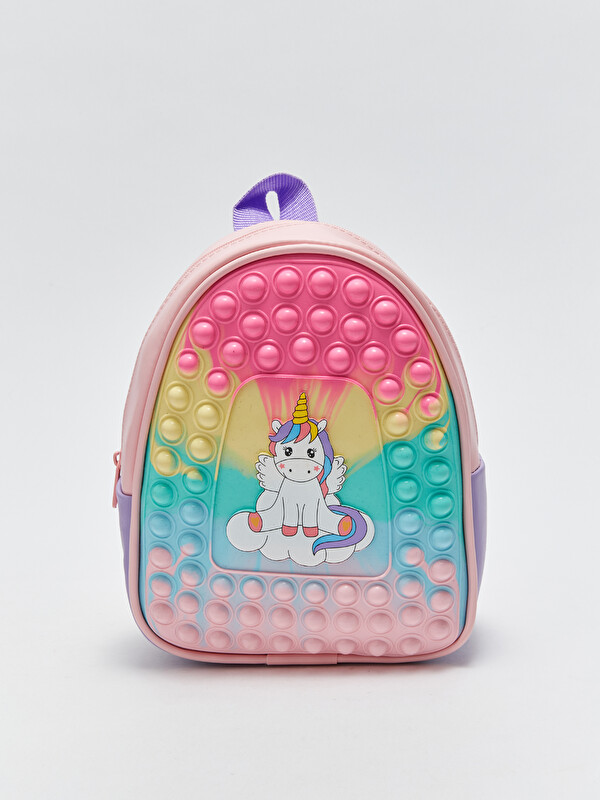 LCW ACCESSORIES Baskılı Kız Çocuk Pop It Sırt Çantası - S3IJ51Z4