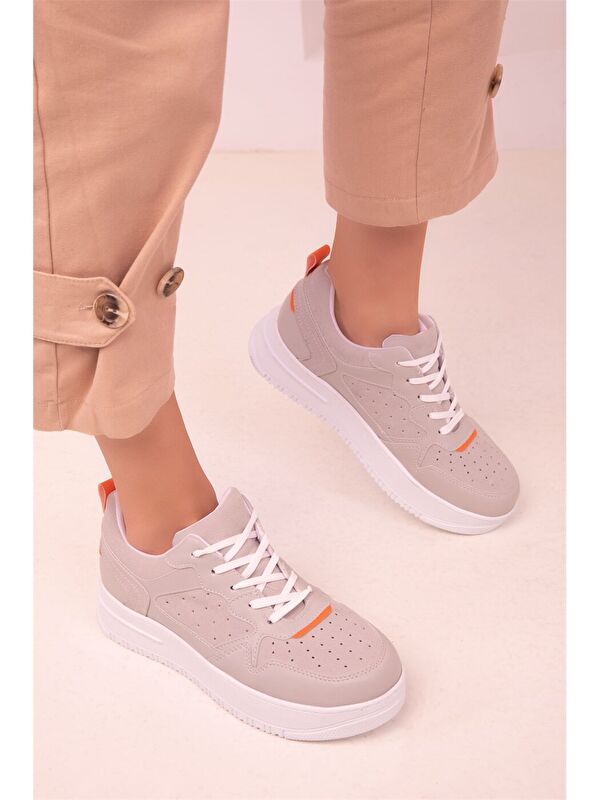 Bağcıklı Kadın Spor Ayakkabı - Görsel 4