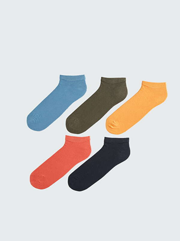 LCW ACCESSORIES Men's Bamboo Booties Socks 5 Pack