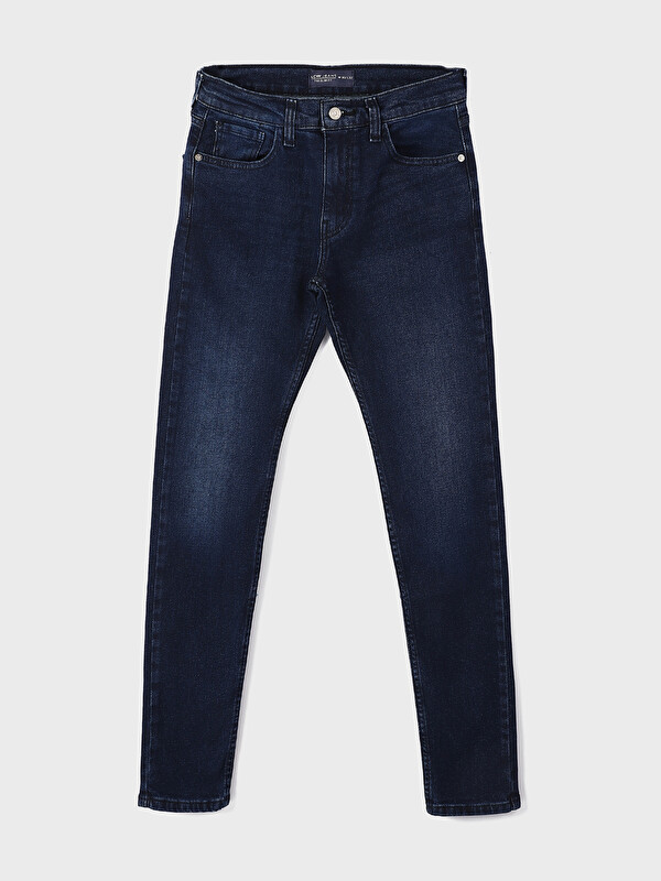 LCW Jeans جينز وسط عالي جوبتر بقصة سوبر سليم للسيدات