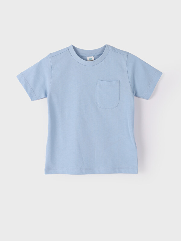 LCW baby Crew Neck Short Sleeve Baby Boys' T-Shirt