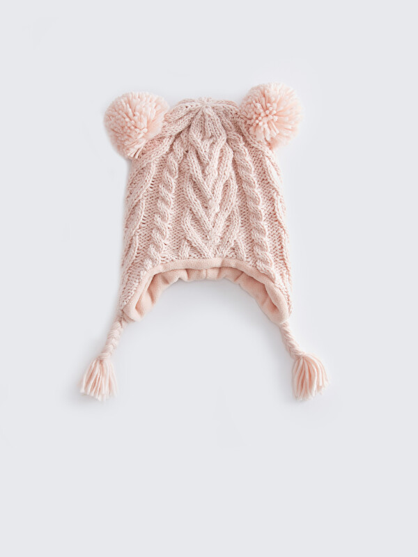 LCW ACCESSORIES Pompom Girl Tricot Beret