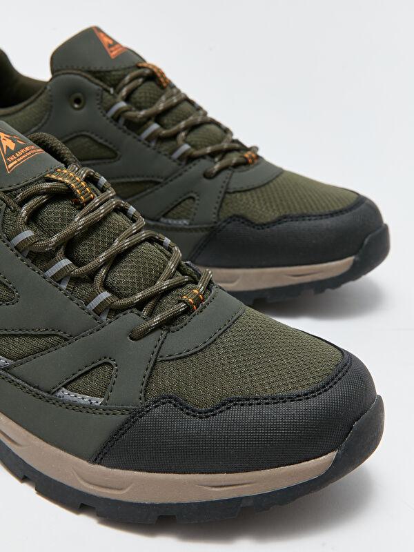 Bağcıklı Su Geçirmez Erkek Trekking Ayakkabı - Görsel 4