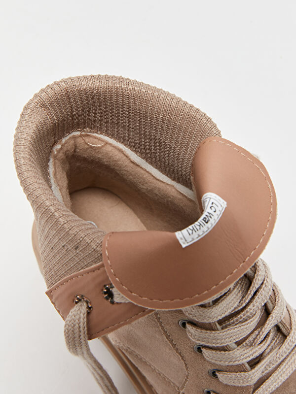 Deri Görünümlü Bağcıklı Kadın Bot - Görsel 7