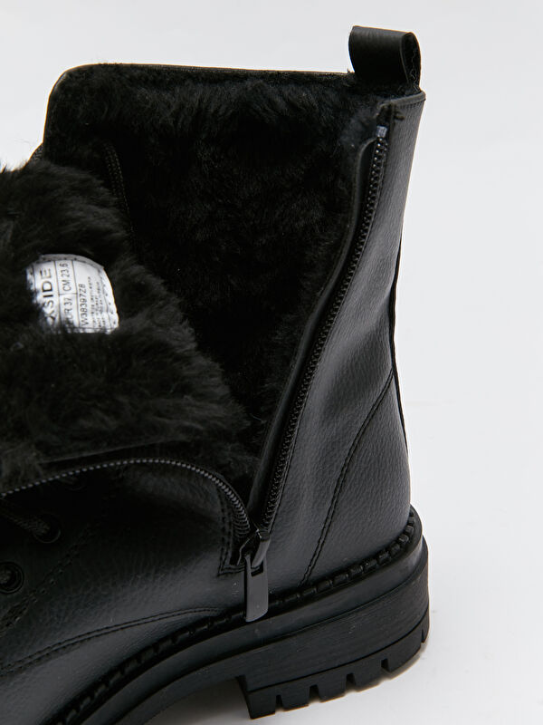 Bağcıklı Deri Görünümlü Kadın Bot - Görsel 8