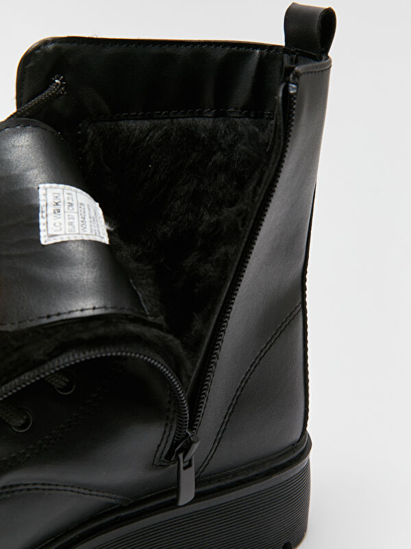 Bağcıklı Deri Görünümlü Kadın Bot - Görsel 8