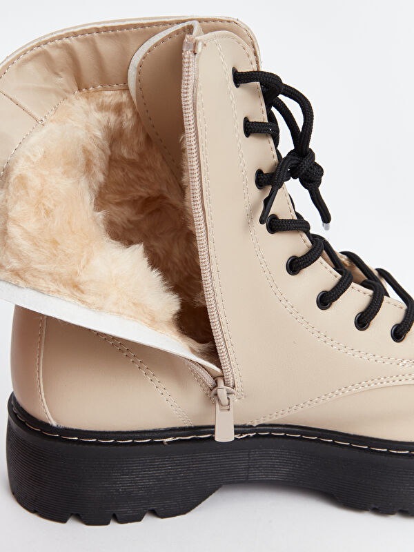 Bağcıklı Deri Görünümlü Kadın Bot - Görsel 8