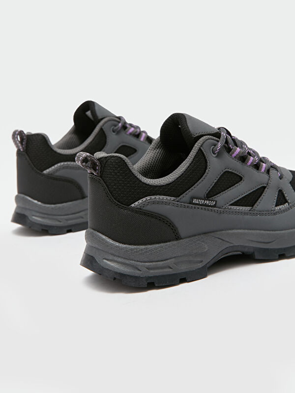 Bağcıklı Su Geçirmez Kadın Trekking Ayakkabı - Görsel 6