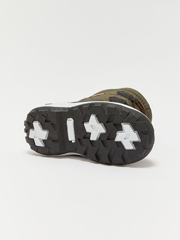 Bağcık ve Fermuarlı Erkek Bebek Kar Botu - Görsel 8