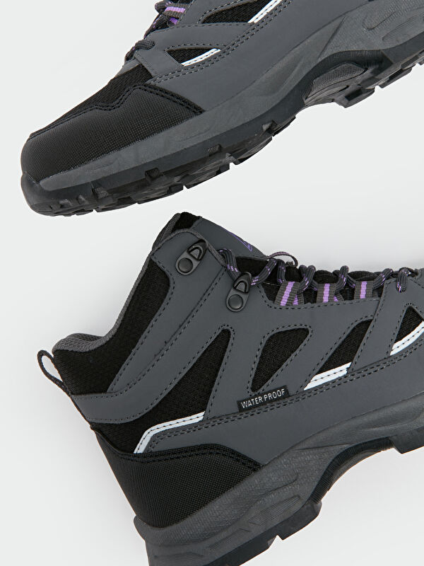 Bağcıklı Su Geçirmez Kadın Trekking Bot - Görsel 7