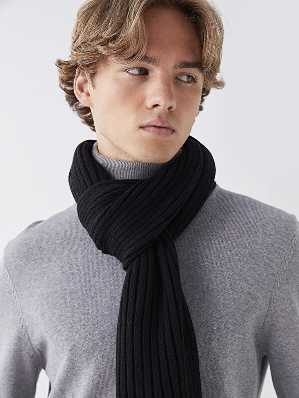 LCW ACCESSORIES Трикотажен Шал за Мъже
