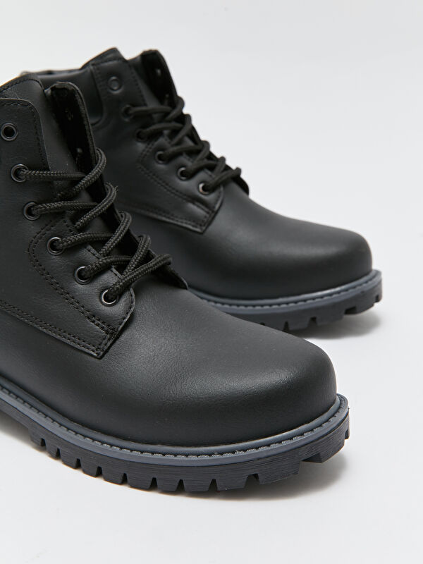 Bağcıklı Deri Görünümlü Kadın Bot - Görsel 4