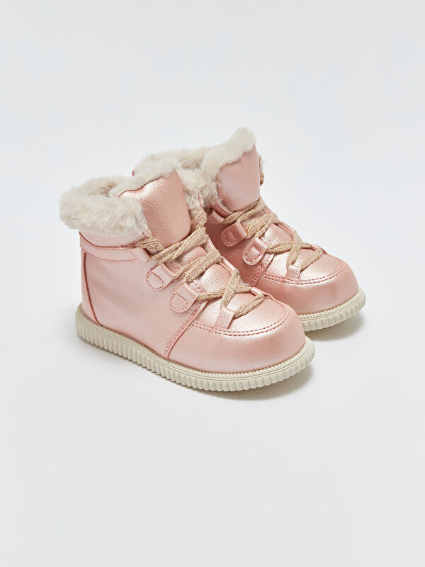 Deri Görünümlü Kız Bebek Bot - Görsel 2