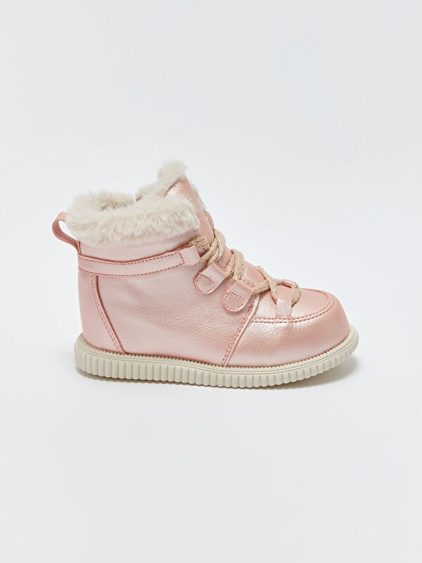 Deri Görünümlü Kız Bebek Bot - Görsel 4