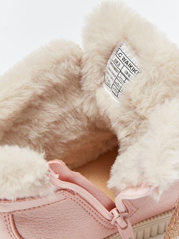 Deri Görünümlü Kız Bebek Bot - Görsel 5