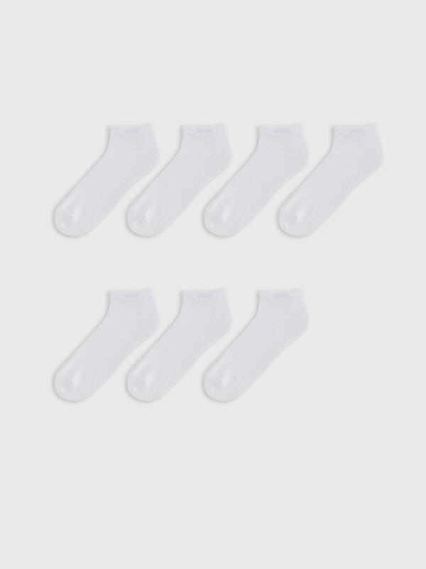 LCW ACCESSORIES Men's Trainer Socks 7 Pack