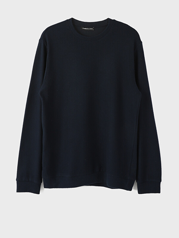 SOUTHBLUE Crew Neck Long Sleeve Men's Tricot Sweater