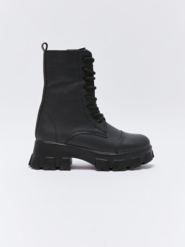 Bağcıklı Kadın Kar Botu - Görsel 3