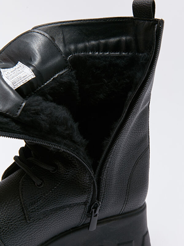 Bağcıklı Kadın Kar Botu - Görsel 7