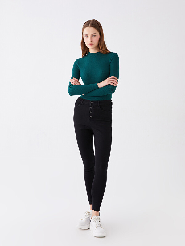 LCW Jeans Jüpiter Süper Skinny Fit Kadın Jean Pantolon