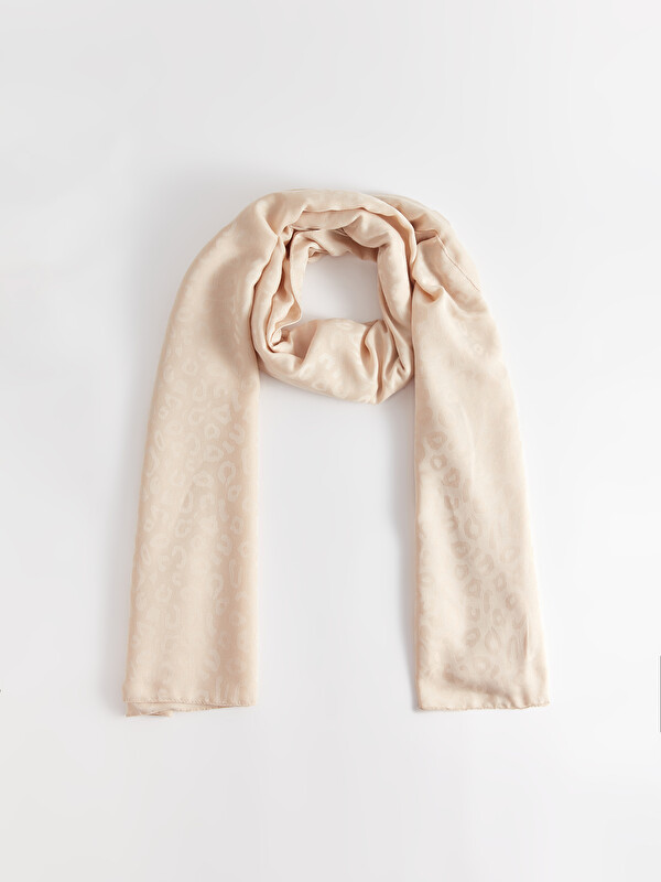 LCW ACCESSORIES وشاح منسوج منقوش للسيدات
