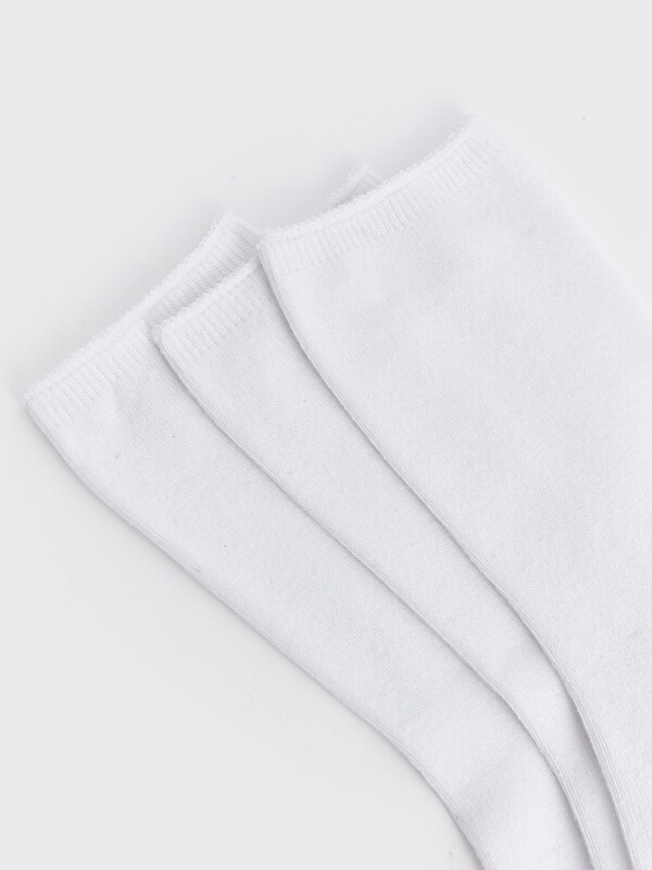 LCW DREAM Women's Plain Ankle Socks 3-packs