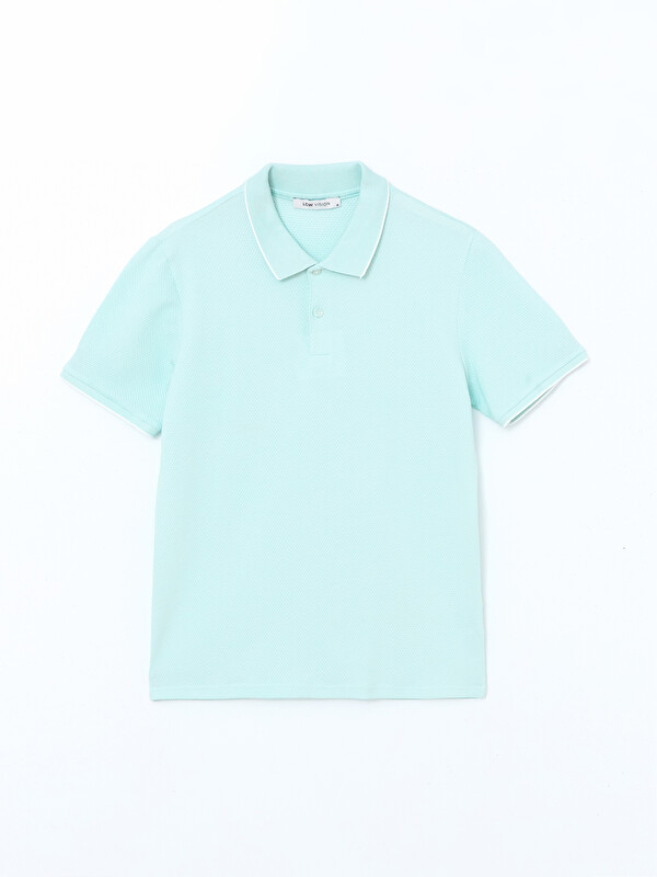 LCW Vision Polo Neck Short Sleeve Men's T-Shirt