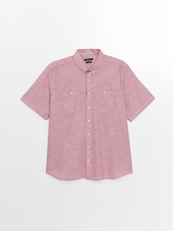 LCWAIKIKI Classic Regular Fit Kısa Kollu Erkek Gömlek