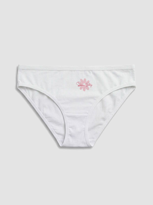 LCW Young Çiçekli Bikini Külot